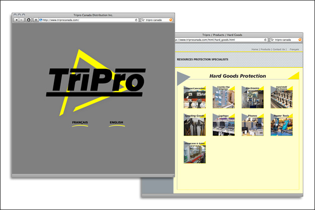 Tripro Canada site web